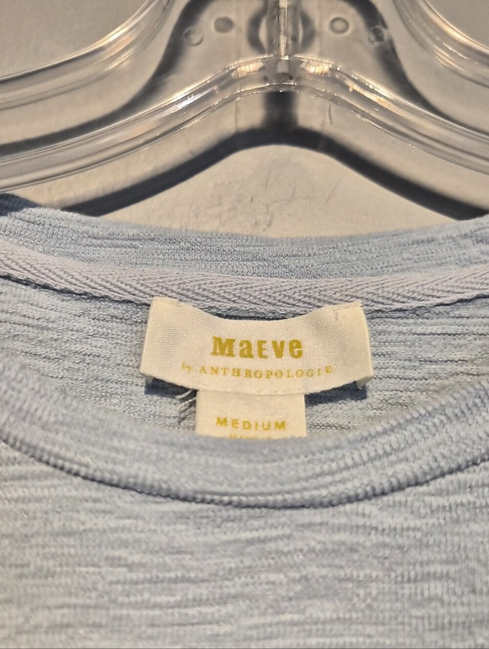Anthropologie Maeve Woven Puff-Sleeve Top | Size Medium - Picture 8 of 8